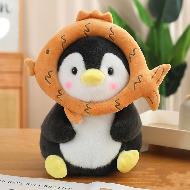 Adorable Cartoon Penguin Plush Toy Soft Stuffed Doll For Girls Birthday Gift
