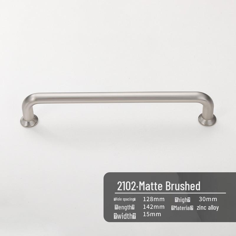 Minimalist Nordic Brushed Handle for Cabinet, Wardrobe, and Drawer