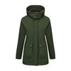 Hooded fashion trend women's thickened warm mountaineering windproof waterproof fluffy lightweight comfortable long-sleeved cotton down jacket