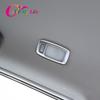 Color My Life 3Pcs/Set Chrome Front Reading Light Cover Back Reading Lamp Trim for Nissan X-trail Xtrail T32 Rogue 2014