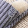 Daiso Thick Corduroy Label Living Room Shoes 230 250 Mm Purple