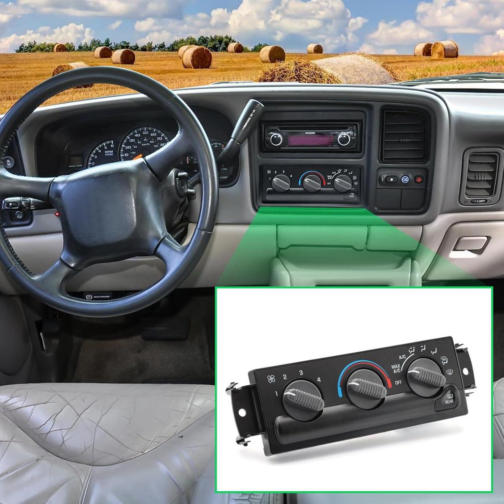 Compatible Air Conditioning Control Panel Switch for Chevrolet 599-261 15098966