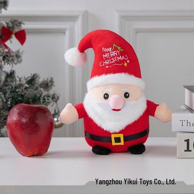 Adorno de Muñeco de Peluche de Papá Noel de Navidad 2026