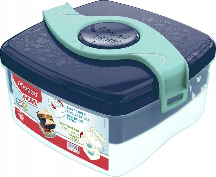 Lunchbox Śniadaniówka Maped Piknik Zielony/Granat