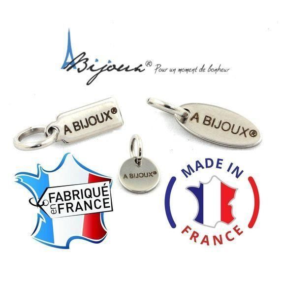 Bracelet - ABIJOUX - Howlite 8 mm - Longueur 19-20 cm - Mixte - Fabriqué en France