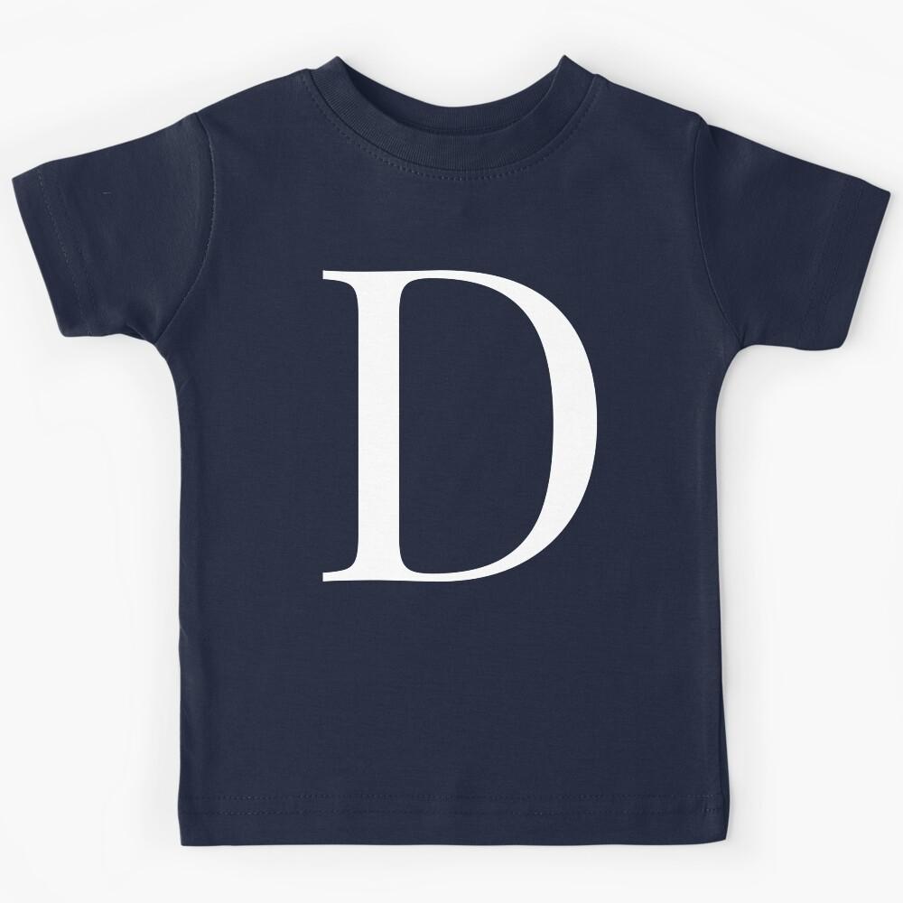 Alphabet D Kids T-Shirt 150