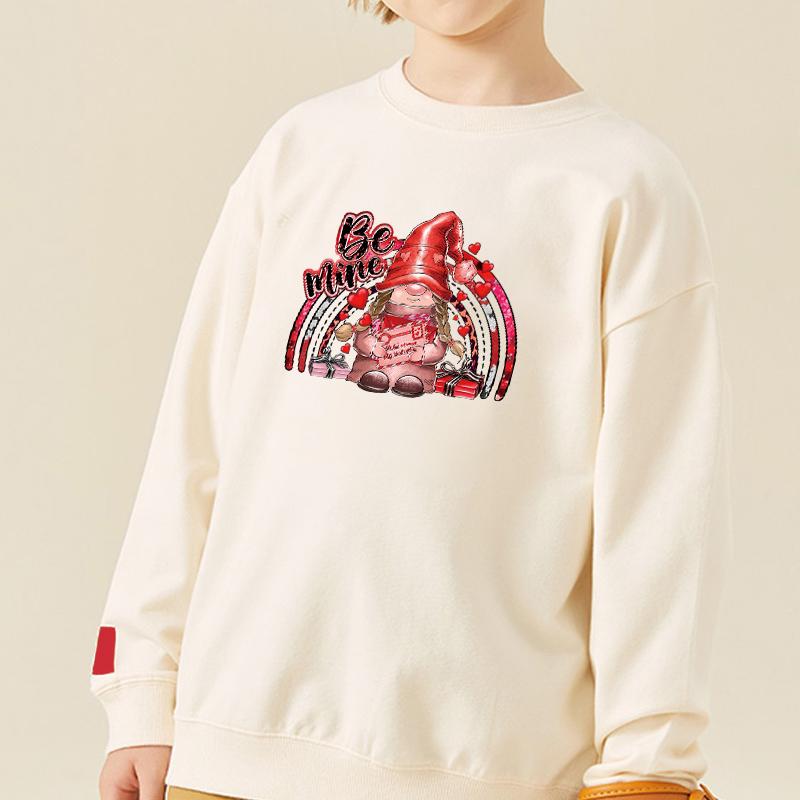 Letter Patch For Clothes Valentine Gnome Parches Ropa Clothes Stickers T-Shirt Heat Press Appliqued Hoodies Diy Patches Decals