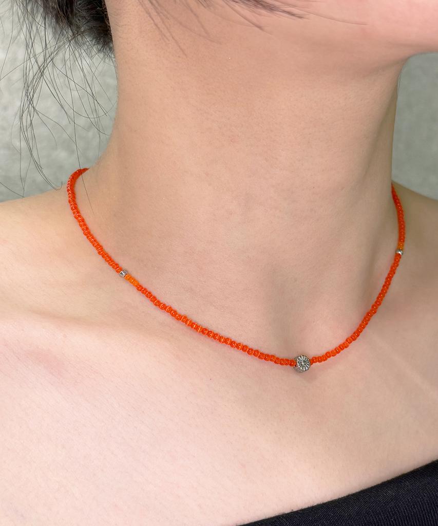 Monoflux Bt Daisy Necklace_Tanger Pop