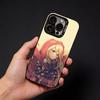 O-Overlord Cool Hot Anime Phone Case For iPhone17, 16,15,14,13,12 Pro Max Black Candy Matte Shockproof Cover