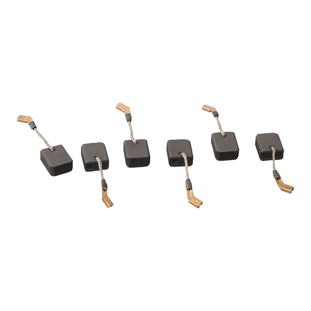 Replacement Set 6PCS Carbon Brushes for N421362/DWE4217/DWE4238 Angle Grinder to Maintain Efficient Motor Performance