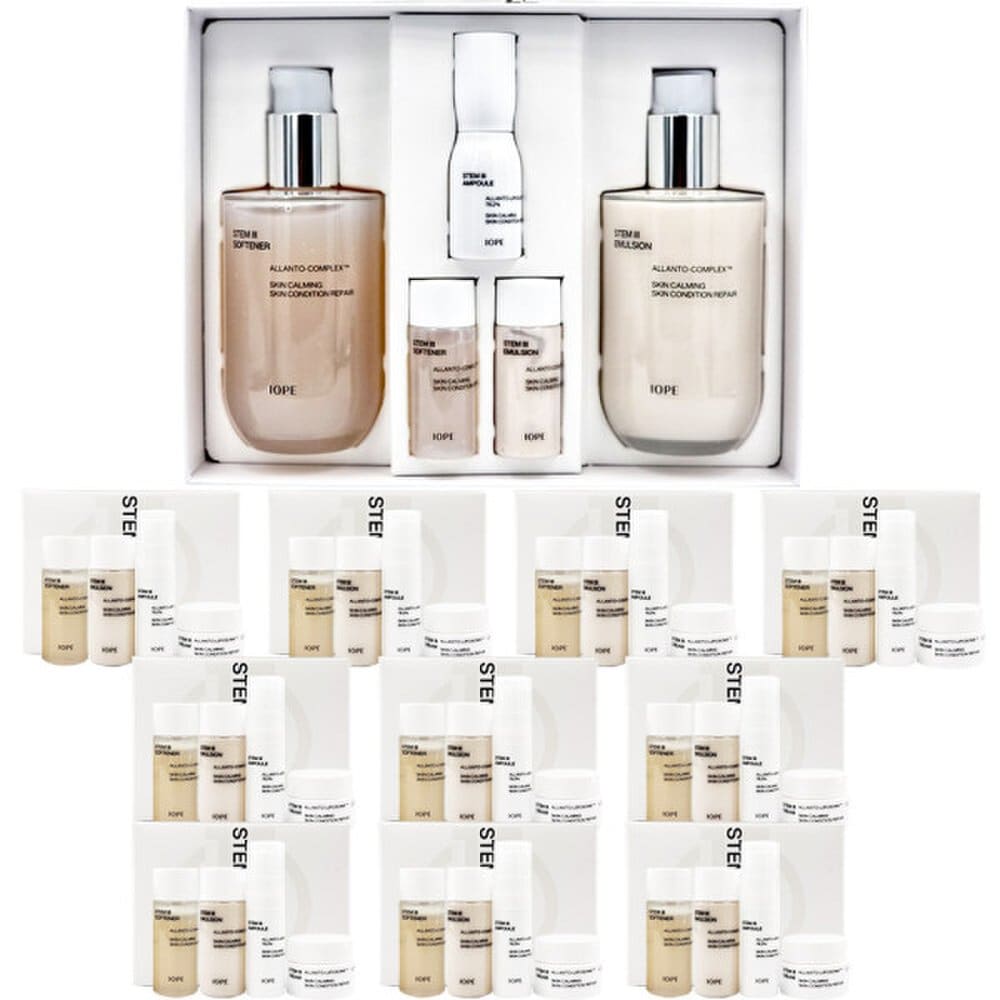 

Gift set IOPE Stem 3 Special 2-piece set + Stem 3 4-piece kit x 10 sets given away