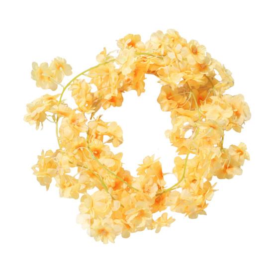 

70,8 дюйма Гирлянда из цветов сакуры Искусственная розовая гирлянда из цветов сакуры Имитация шелка Подвесные лианы для дома Свадебной вечеринки Арки Садового декора шампанского