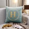 Nordic Style Modern Simple Model Room Hotel Sofa Pillow Living Room High-end Light Luxury Cushion Large Pillow Case