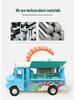 Douyin Hot Q Version Pretend Play Toy Mingyuan Hamburger & Ice Cream Car