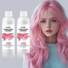 100 ml Farbfixierendes Lila Shampoo Farbe fixieren Grauhaarabdeckung Gelbstich nach dem Bleichen Haarfärbemittel Langanhaltend Nicht reizend Pflege