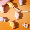 1 Pair Silicone Candy Charger Cable Protector Mobile Phone Charging Cord Saver Non-Slip Universal Data Wire End Protection Wrap Cover