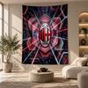 Tapiserie Decorativă, Artă de Perete Imprimată AC Milan, Suspensie Ușoară de Perete Pentru Fundal Dormitor