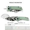 Folding Knife D2 High Hardness Fruit Knife Outdoor Portable Camping Tools Folding Knife Pocket Knife