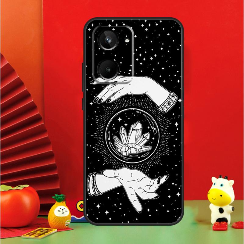Occult Witchcraft Moon Gothic Witch For Realme 10 11 12 13 14 Pro Plus 15 GT7 Pro GT6 C65 C67 C63 C61 C55 C51 C53 C35 C75 Case
