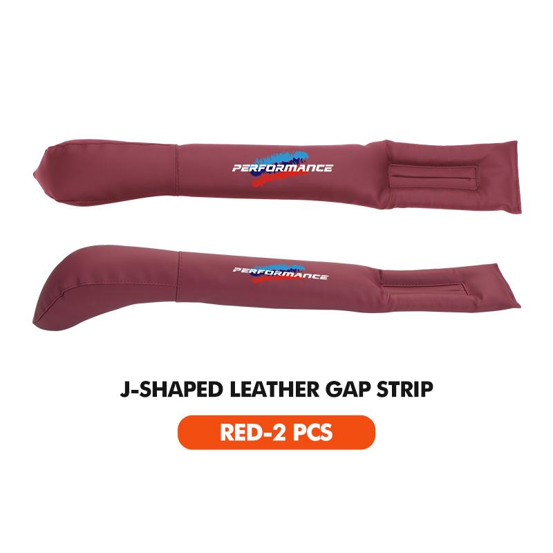 Car Seat Gap Filler Strip Leather Seat Gap J-shaped Plug Strip For BMW X1 X3 X4 X5 X7 G20 G38 F20 F39 F48 E46 E60 E36 E39