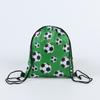 3pcs/set Digital Full-Print Drawstring Bag Polyester Material Double Shoulder Bag  Shopping