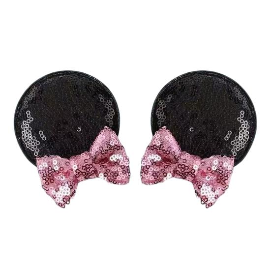 

2Pcs Girl Hairpins Shiny Knot Sequin Hair Barrettes Sparkling Hair Clips Parties Birthdays Travel Dances Hair Accessories