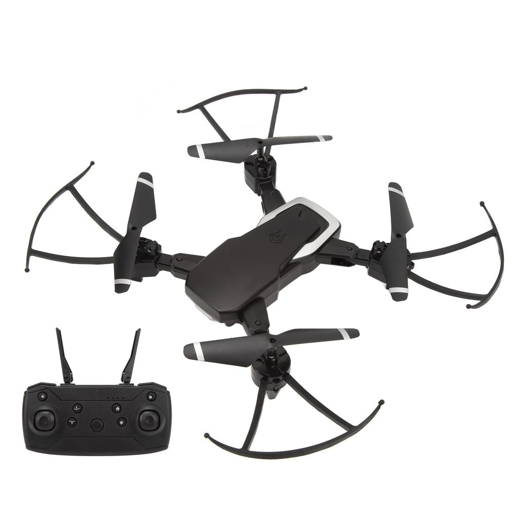 Foldable Drone with Dual Camera Wifi Drone Remote Control Drone Toys for Boys Girls Gifts Black