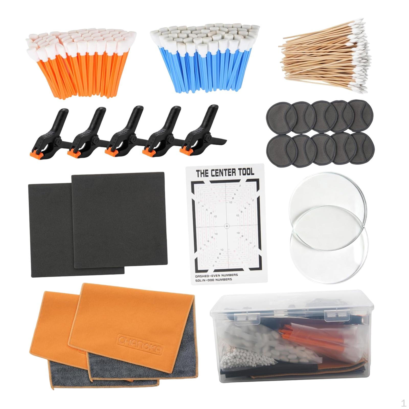 

Trading Card Cleaning Kit Flattening Set for Collectibles Essential Towel Sports Cards