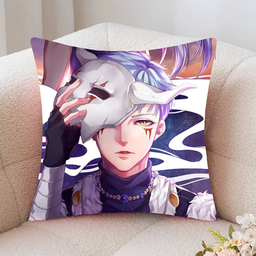 Shin Ah Anime Akatsuki No Yona Pillow Case Fashion Square Pillowcase Bedroom Sofa Room Ins Decoration Leisure