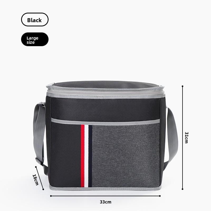 Modern Minimalist Reusable Insulated Food Carrier With Storage For Family And Outdoor Activities