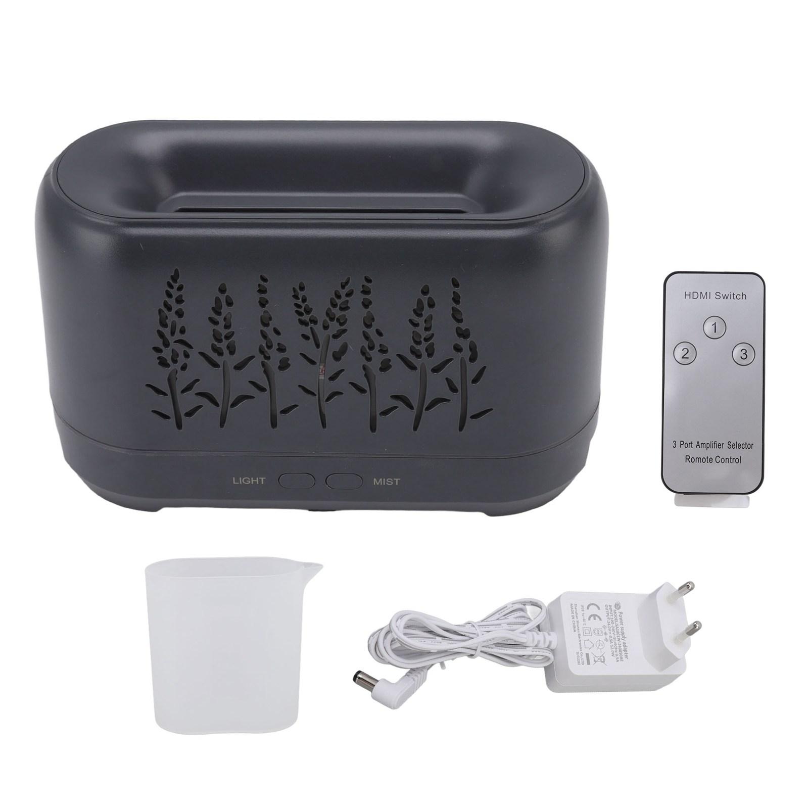 

Диффузор для эфирных масел объемом 200 мл, тихий, с подсветкой и дистанционным управлением для