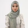 Women Plain Glitter Hijabs Scarf Gold Shimmer Muslim Long Wraps Shawls Hijab Scarves