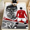 1PC CR7 Print Flannel Blanket, High Quality All Seasons, Home Decor, Warmth and Comfort, Perfect for Christmas Gifts