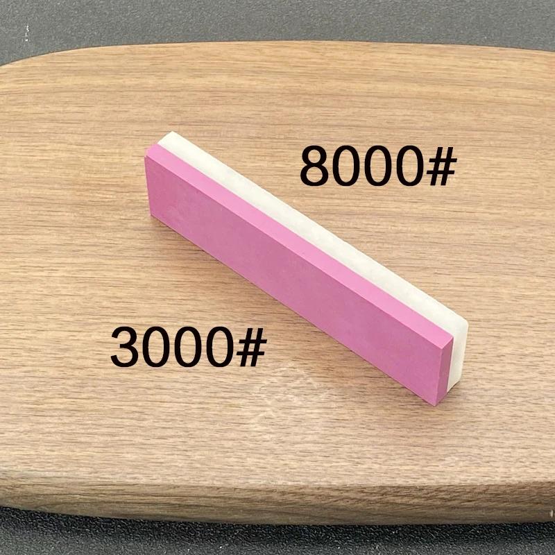10000 Körnung Natürlicher Grüner Achat Schärfstein Wetzstein Feinschleifen Polieren Rasiermesser Küchenmesser Schärfer Abziehwerkzeug