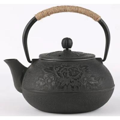 900ml Cast Iron Teapot Japanese Tea Kettle for Boiling Water Kitchen Teaware Chinese Teapots Tea Ceremony Accessories