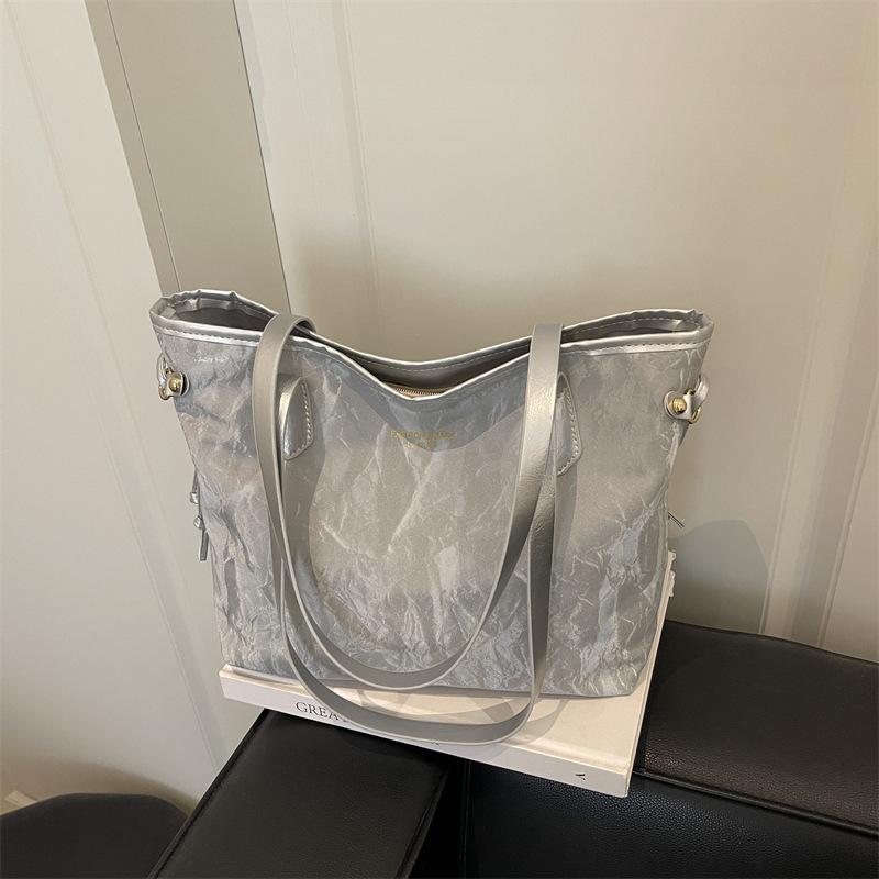 

Новая сумка большой вместимости женская повседневная трендовая рабочая сумка-тоут для поездок на работу красивая модная сумка через плечо