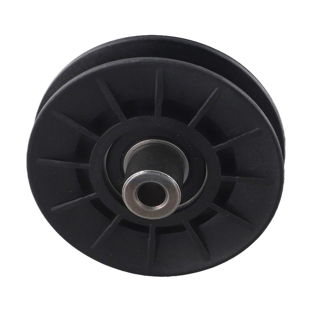 Flat Idler Replacement Drive Pulley For Lawn Maintenance 12*12*6cm Compatible Equipment Accessory Compatible Models