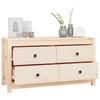 Sideboard 100 X 40 X 54 Cm Solid Pine Wood