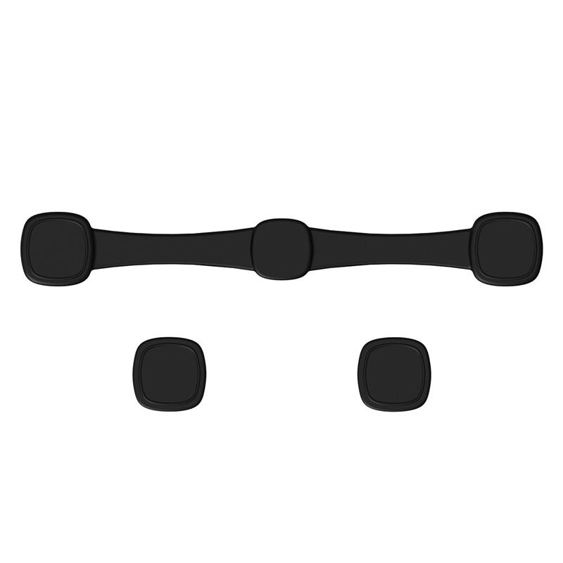 Heißluftfritteusen-Magnet mit Silikon-Schnalle zum Fixieren von Heißluftfritteusen-Backpapier-Einlagen, Tragbare Haushalts-Fixierwerkzeuge, Küchenhelfer