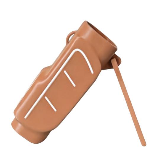 Golf Bag Pen Holder, 3D Printed Pencil Stand for Desk, Creative Golf Club Shape Organizer, Foldable Phone Stand for Office