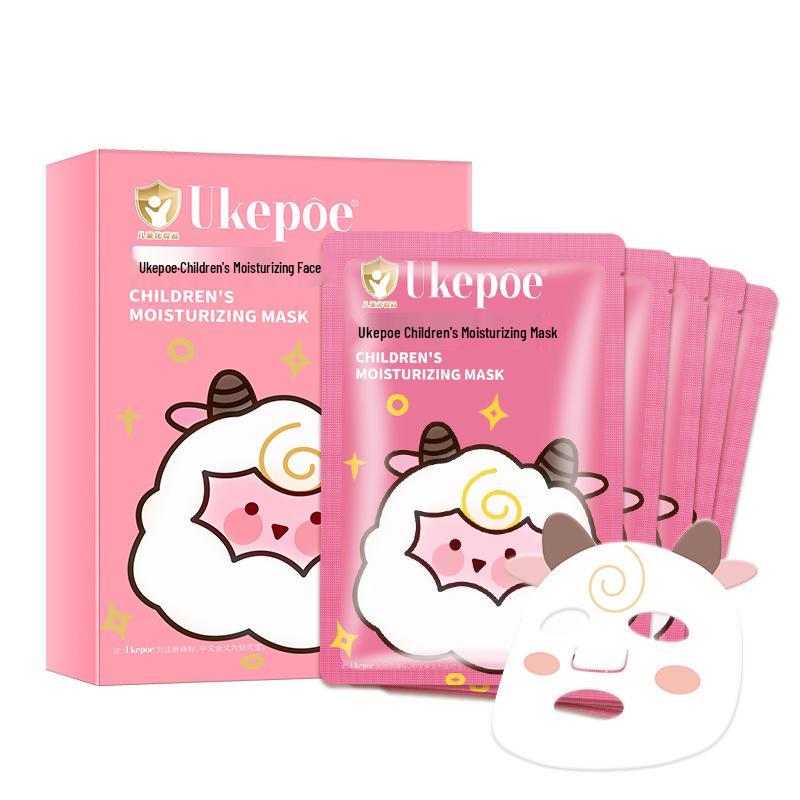 Măști hidratante Yuke Bao cu animale drăguțe pentru copii – Îngrijire a pielii hidratantă și hrănitoare pentru băieți și fete