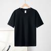 New Loose Pure Cotton Short-sleeved T-shirt Regular Shoulder Round Neck Tops Solid Color Versatile Short-sleeved Bottoming Shirt