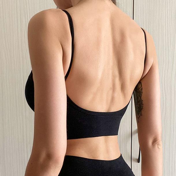 Women Tank Crop Top Seamless Underwear Female Crop Tops Sexy Lingerie Intimates Removable Camisole