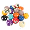 Billiard Balls Set US  Pool Ball Resin 57.2mm Dia for Tournament Practice Billiard Balls Set Pool Ball Set Pool Balls