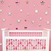 20pcs/set Acrylic Mirror Sticker Cartoon Starry Wall Stickers For Kids Rooms Home Decor Cute Star Wall Decals Baby Nursery Mural