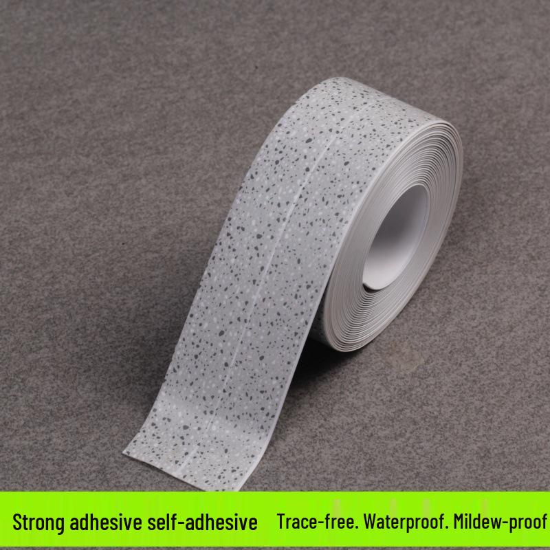 Waterproof Anti-Mold Stickers: Bathroom, Kitchen, Sink, Stovetop, and Toilet Self-Adhesive Grout and Oil-Proof Tape.