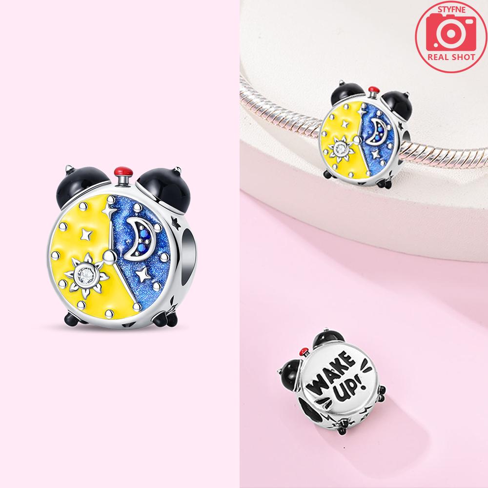 

Authentic Original Copper Metal Box Alarm Clock Yellow Beer Bottle Bead Components Charm Bead Components Compatible With Bracelet High Quality Fine