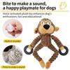 25cm Fun Sounding Doll Dogs Toy Tooth Cleaning Cute Pet Companion Toy Soft Interactive Cats Toy