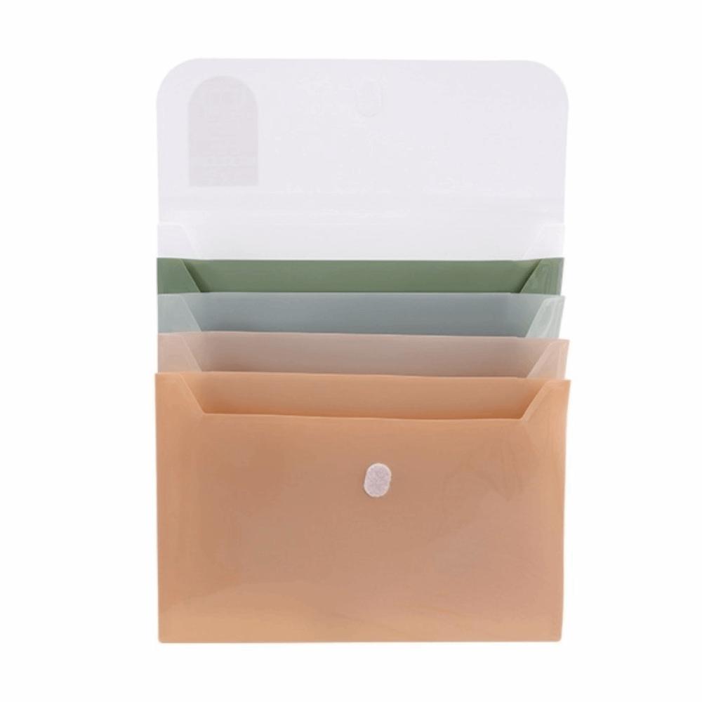 Large Capacity A4 File Folder Storage Bag Waterproof Plastic File Organizer  Paperwork