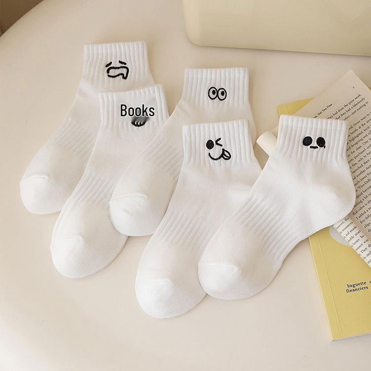 Women's Low-Cut Breathable Boat Socks - Korean Style, Spring/Summer, Deodorant, Short and Thin